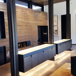 Hanging Bar Cabinetry - Wood - Wine And Bar Cabinets