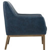 Wolfe Lounge Chair, Vintage Blue
