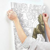 Marvel Hero XL Wallpaper Mural Ultra-strippable, 7-Piece Set