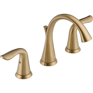Delta 3538-MPU-DST Lahara Widespread Bathroom Faucet - Champagne Bronze