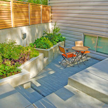 flower beds concrete