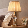 Lausanne | Exquisite Crystal Table Lamp with Fabric Shades, Color A