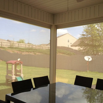 Enclosed Patio with Solar Screens