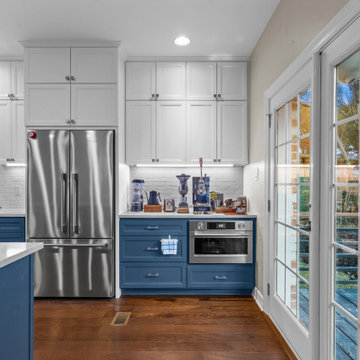 Vickery Park Blue & White Kitchen