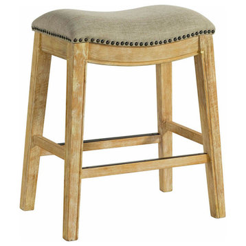 Picket House Furnishings Fern 24" Counter Stool, Natural