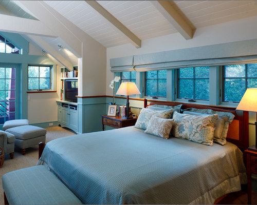 Windows Above Bed | Houzz