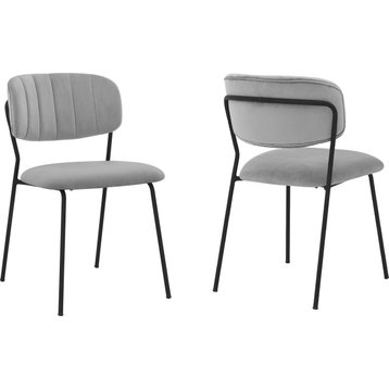 Carlo Dining Room Chairs (Set of 2) - Gray