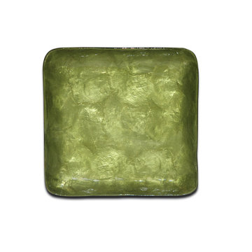 Capiz Green Canape Plates