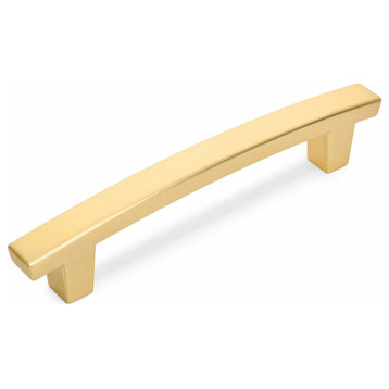 Cosmas 5238BG Brushed Gold Contemporary Arch Cabinet Pull [10-PACK]