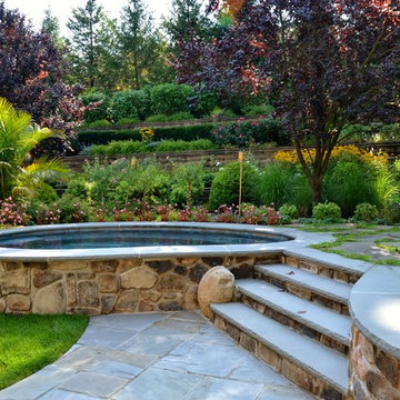Custom Built Spa and Patio - Chatham NJ