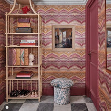 Powder Room In Foyer