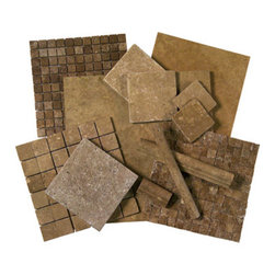 Walnut Travertine Tiles for Floor and Walls - Wall And Floor Tile