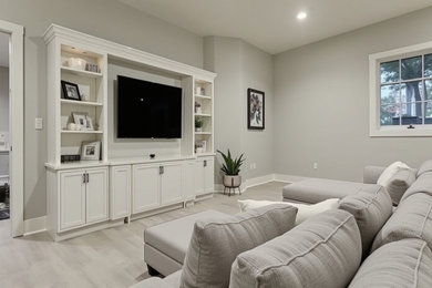 Family room - family room idea in DC Metro