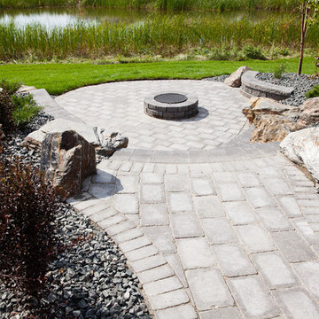 Barkman Stone Oasis Circle Firepit