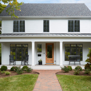 New Farmhouse - Front Entry