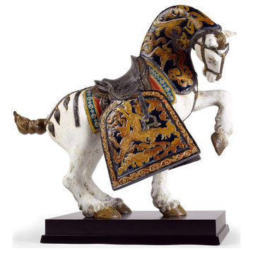 Lladro Oriental Horse Matte Figurine 01001944