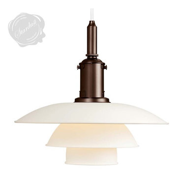 Danish Mid-Century * Modern Vintage Style Hanging Pendant Light Modern Fixture