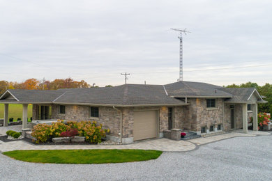 Example of a classic exterior home design in Toronto