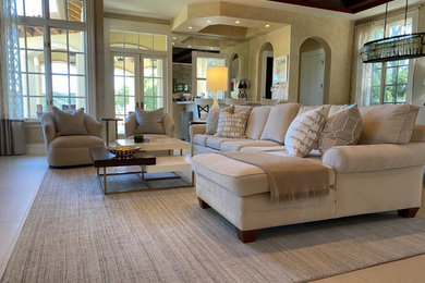 Inspiration for an eclectic family room remodel in Other