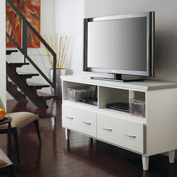 White Media Storage Cabinet - Products