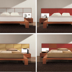 Wynd Modern Wooden Bed by YumanMod - Platform Beds