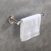 Circular 10" Bathroom Towel Bar KBA1403, Brush Nickel