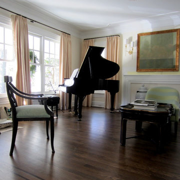 LAUREL HOLLOW RESTORATION: CUSTOM JACOBEAN/GREY BLEND AND BONA TRAFFIC HD SATIN