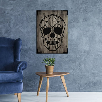 wooden poster