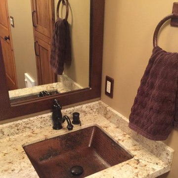7" Hammered Copper Towel Ring (TR7DB)
