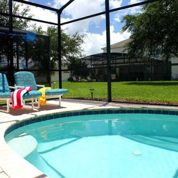 Private Screened in Heated In Ground Pool