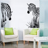 Room Decor Jungle Animals Wall Decals With Grass Zebra Wall Decals