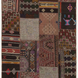 Kilim Patchwork Rug - Area Rugs