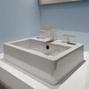 Mod Two Handle Widespread Bathroom Faucet, Pvd Brushed Nickel