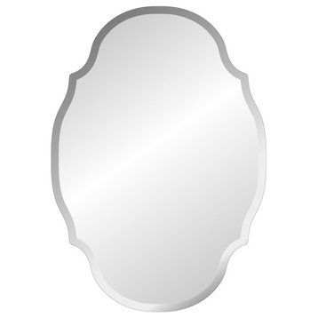 Imperial Frameless Mirror With Polished Beveled Edges, 24"x36"