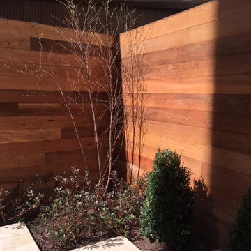 A townhouse rear yard landscape design and renovation NYC by New York Plantings