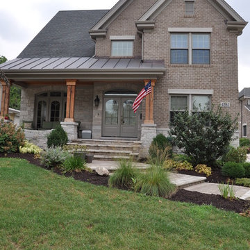 Western Springs - Entry Sidewalk & Outdoor Living Patio