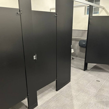 Commercial restroom remodeling