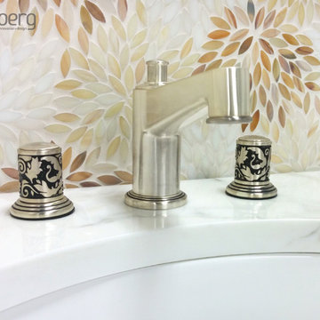 Isenberg Three Hole 8" Widespread Two Handle Faucets
