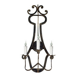 Custom Hand Made Iron Sconces - Products
