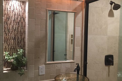 Inspiration for a 1950s bathroom remodel in San Diego