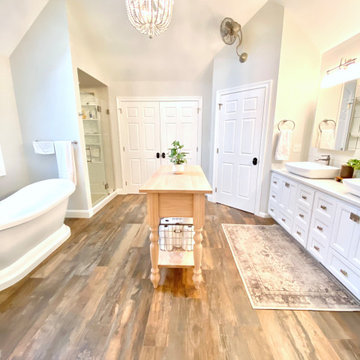 Vintage Inspired Bathroom - Designed via my Online Design Service