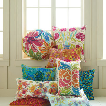 Patterned Spring Pillows!