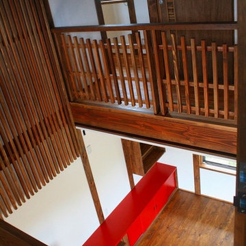 吹き抜けと2階