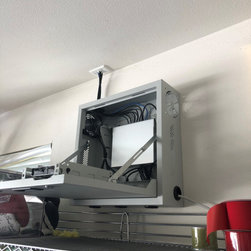 Surveillance Systems - Low Profile Secure Rack - Home Electronics
