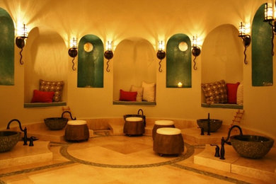 Example of a minimalist bathroom design in Dallas