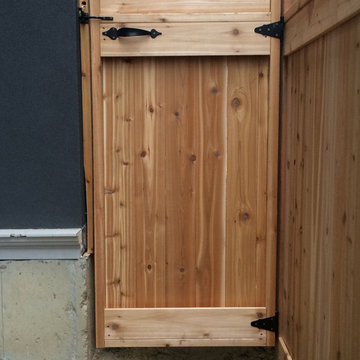 Cedar Fence Gate