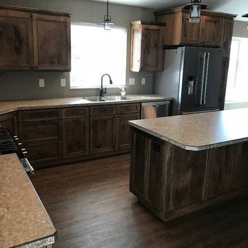 Rustic Maple Cabinets