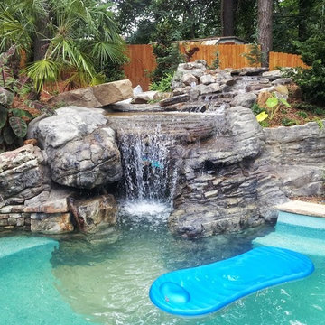 Tropical Free Form Pool