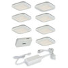 Smart Lighting Low Profile Under Cabinet Puck Light 7-Pack Kit