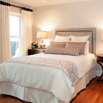 Gray and Ivory Bedroom